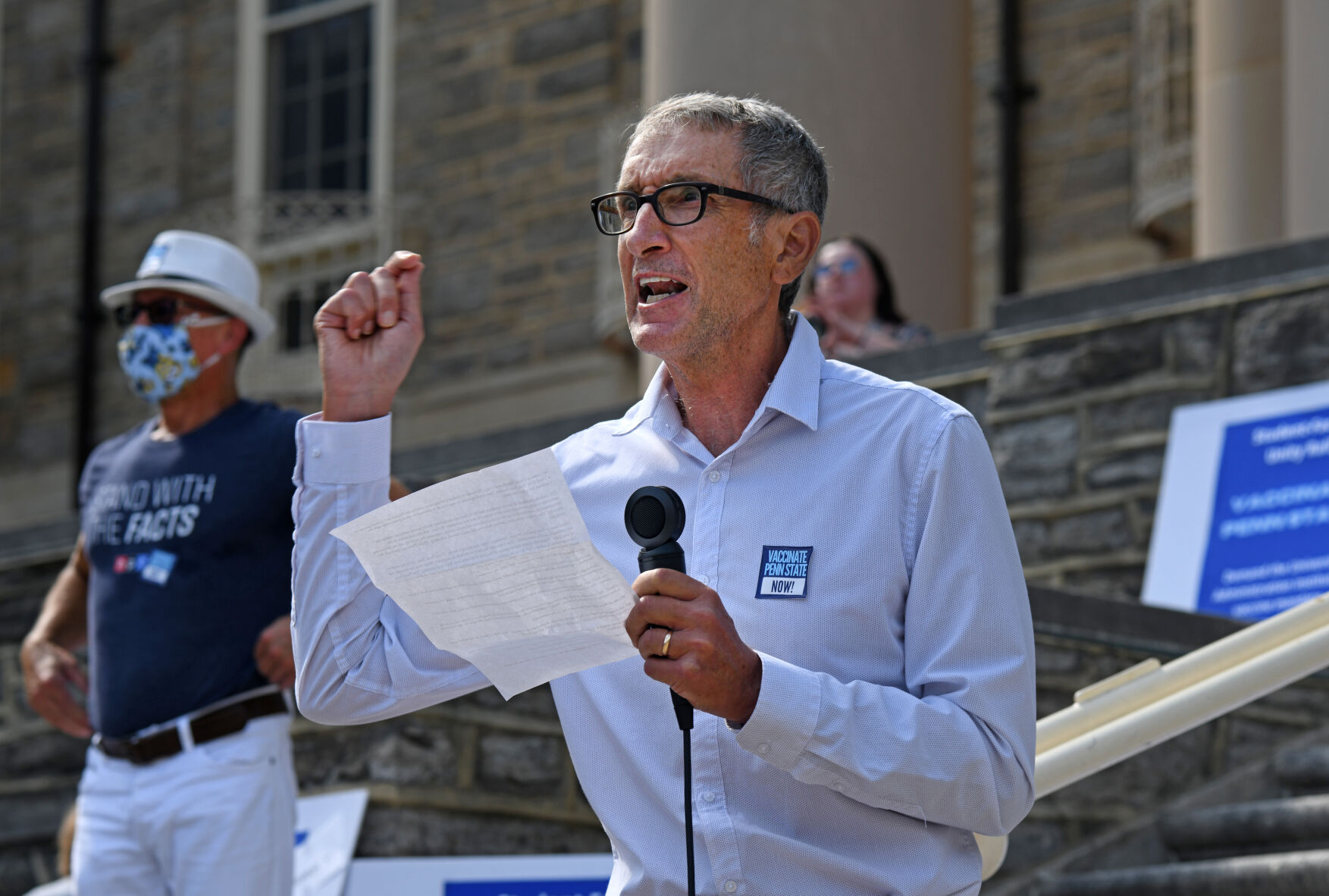 Rally to Vaccinate Penn State, David Almeida